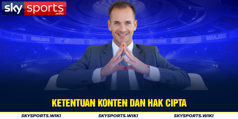 Ketentuan konten dan hak cipta